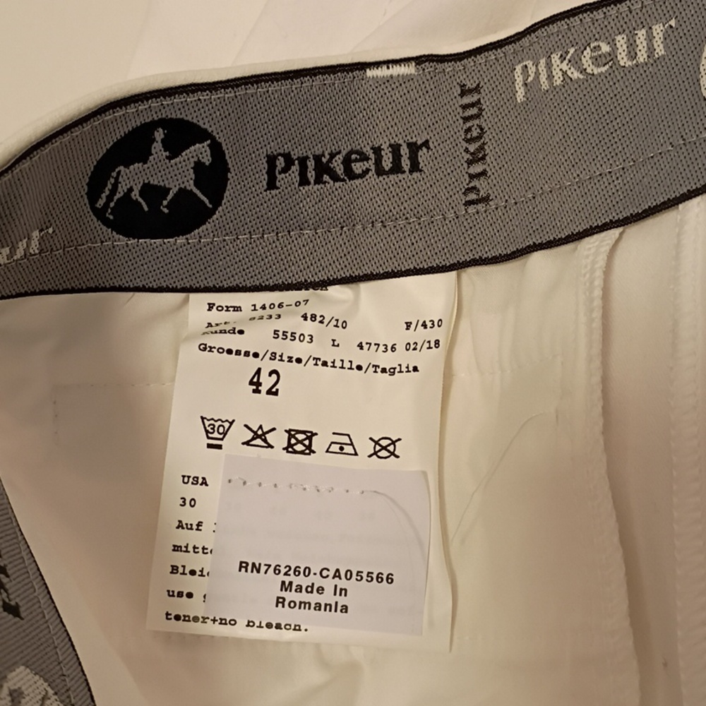 Pikeur Lugana Stretch Full Seat Breeches - Picture 6 of 10